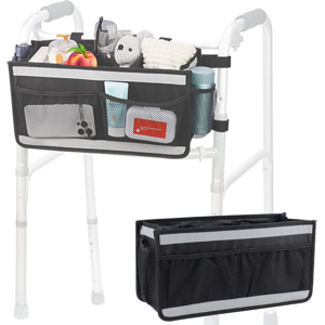Does Not Apply Walker Basket Bag, Organizer Storage Pouch With Cup Holder, Hand-Free Carrier To Does Not Apply Walker Basket Bag, Organizer Storage Pouch With Cup Holder, Hand-Free Carrier To