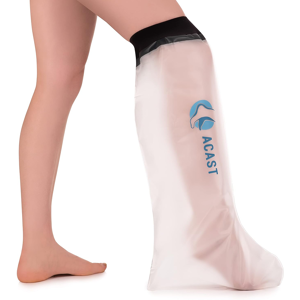 Does Not Apply Waterproof Cast Protector Cover For Shower - Easy To Use, Reusable Leg Protector Does Not Apply Waterproof Cast Protector Cover For Shower - Easy To Use, Reusable Leg Protector