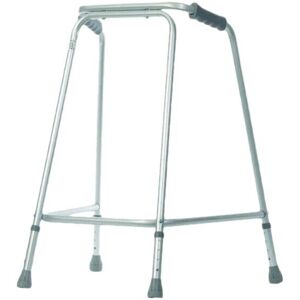 Aidapt Lightweight Aluminium Walking Frame For Home Use Configuration (No Wheels) Aidapt Lightweight Aluminium Walking Frame For Home Use Configuration (No Wheels)
