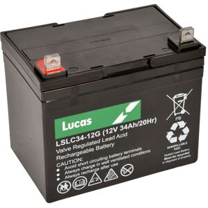 Lucas 12v 34ah 36 Hole Agm Golf Trolley Battery Lucas 12v 34ah 36 Hole Agm Golf Trolley Battery