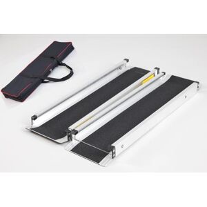 The Ramp People Telescopic Ramps For Wheelchairs 5ft/1.5m Pair With Bag Lightweight Portable The Ramp People Telescopic Ramps For Wheelchairs 5ft/1.5m Pair With Bag Lightweight Portable