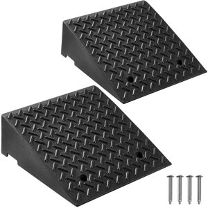Vevor 2 Pcs Driveway Curb Ramp 3.175 Tons 17.8 Cm Rise Threshold Ramp Vevor 2 Pcs Driveway Curb Ramp 3.175 Tons 17.8 Cm Rise Threshold Ramp