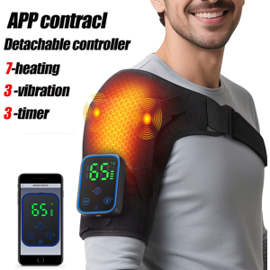 Does Not Apply Electric Heated Shoulder Massager Adjustable Heating Back Shoulder Brace Does Not Apply Electric Heated Shoulder Massager Adjustable Heating Back Shoulder Brace