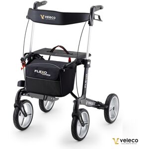 Veleco Flexo Carbon Foldable Rollator 4 Wheel Fully Assembled Veleco Flexo Carbon Foldable Rollator 4 Wheel Fully Assembled