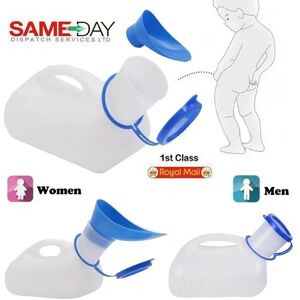 Male Urinal Bottle 1l Portable Travel Toilet - Secure Cap Festival Camping Urine Male Urinal Bottle 1l Portable Travel Toilet - Secure Cap Festival Camping Urine