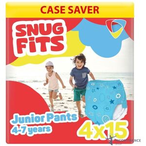 4x Drylife Snugfits Junior Incontinence Pants - Children 4-7 Years - Pack Of 15 4x Drylife Snugfits Junior Incontinence Pants - Children 4-7 Years - Pack Of 15