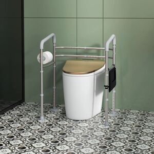 Toilet Frame Safety Hand Rail Grab Support Unit Elderly Disability Bathroom Aid Toilet Frame Safety Hand Rail Grab Support Unit Elderly Disability Bathroom Aid