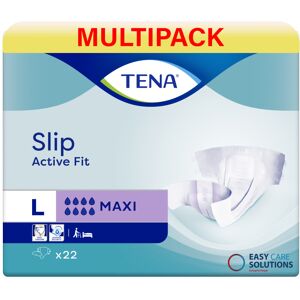 Tena Slip Active Fit Maxi (Pe Backed) - Large - Case - 3 Packs Of 22 Tena Slip Active Fit Maxi (Pe Backed) - Large - Case - 3 Packs Of 22