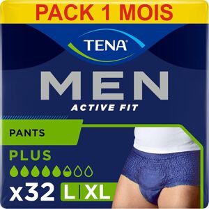 Tena Men Active Fit Pants, Blue, Large/x-Large, Case Pack Of 32(4x8) Tena Men Active Fit Pants, Blue, Large/x-Large, Case Pack Of 32(4x8)