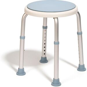 Drive Devilbiss Healthcare Drive Rotating Rounded Bath / Shower Stool With Swivel Seat Drive Devilbiss Healthcare Drive Rotating Rounded Bath / Shower Stool With Swivel Seat