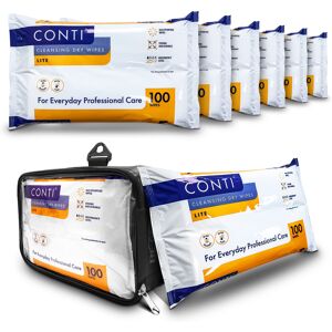 6pc Conti Lite Patient Cleansing Dry Wipes Large & Re-Gen Flexpouch Dispenser 6pc Conti Lite Patient Cleansing Dry Wipes Large & Re-Gen Flexpouch Dispenser