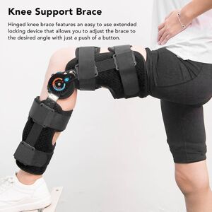 Hinged Knee Brace Adjustable Adult Leg Support Knee Support Orthosis For Pos Nau Hinged Knee Brace Adjustable Adult Leg Support Knee Support Orthosis For Pos Nau