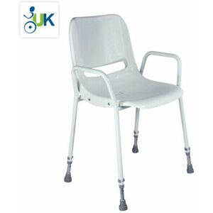Aidapt Shower Chair Bath Seat Stool Bench Adjustable Height Bathing Disability Aid Aidapt Shower Chair Bath Seat Stool Bench Adjustable Height Bathing Disability Aid