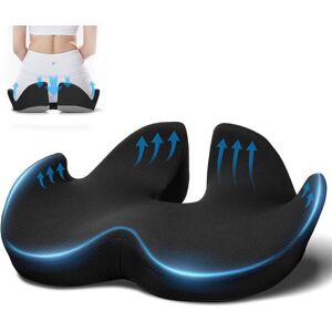 Ajiteogy Seat Cushion,Memory Foam Coccyx Cushion Pressure Relief For Hip, Tailb Ajiteogy Seat Cushion,Memory Foam Coccyx Cushion Pressure Relief For Hip, Tailb