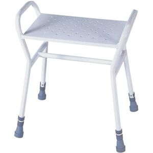 Aidapt Rochester Height Adjustable Shower Stool Vb509 New Unused - Scratched Aidapt Rochester Height Adjustable Shower Stool Vb509 New Unused - Scratched