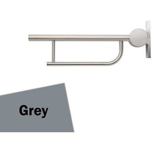 Armitage Shanks Contour 21 Hinged Arm Wall Support Grab Rail 650mm - Grey Armitage Shanks Contour 21 Hinged Arm Wall Support Grab Rail 650mm - Grey
