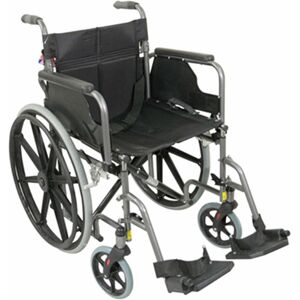 Thatcable Deluxe Self Propelled Steel Wheelchair - Semi-Foldable Design - Hammered Finish Thatcable Deluxe Self Propelled Steel Wheelchair - Semi-Foldable Design - Hammered Finish