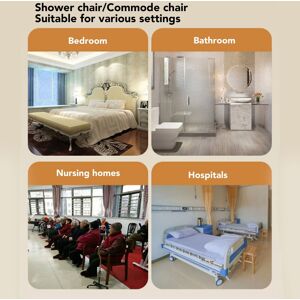 Bedside Commode Toilet Chair Sturdy Folding Frame Height Adjustable Stainles Am9 Bedside Commode Toilet Chair Sturdy Folding Frame Height Adjustable Stainles Am9