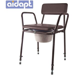 New Aidapt Essex Height Adjustable Bedside Commode Chair 5l Bucket Mobility Aid New Aidapt Essex Height Adjustable Bedside Commode Chair 5l Bucket Mobility Aid