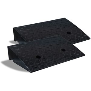 Aidapt 4\" 100 High Rubber Kerb Ramp (Set Of 2 ) - Va144s Aidapt 4\" 100 High Rubber Kerb Ramp (Set Of 2 ) - Va144s