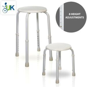 Drive Round Shower Bath Shower Stool Seat Adjustable Height Aluminium Seat Chair Drive Round Shower Bath Shower Stool Seat Adjustable Height Aluminium Seat Chair
