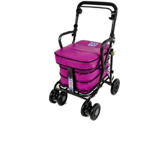 Prestige Walking /shopping Trolley With Seat & Armrest - Purple Fully Assembled! Prestige Walking /shopping Trolley With Seat & Armrest - Purple Fully Assembled!
