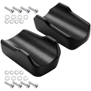 2x(2 Pcs Rollator Armrest Pad Upright Walker Forearm Pads Black Walker6954 2x(2 Pcs Rollator Armrest Pad Upright Walker Forearm Pads Black Walker6954