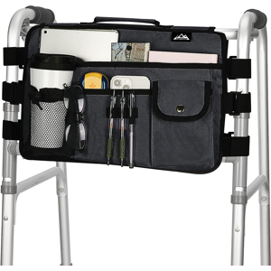 Does Not Apply Double Side Walking Frame Bag, Walker Basket With 9 Pockets And Large Compartmen Does Not Apply Double Side Walking Frame Bag, Walker Basket With 9 Pockets And Large Compartmen