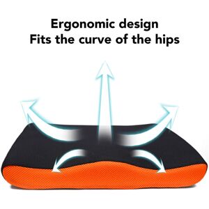 Memory Foam Cushion Breathable Hook And Loop Anti Decubitus Relieves Hip Pre Tou Memory Foam Cushion Breathable Hook And Loop Anti Decubitus Relieves Hip Pre Tou