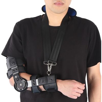 For Adjustable Hinged Elbow Brace Right Arm Stabilize Elbow Support Splint For Adjustable Hinged Elbow Brace Right Arm Stabilize Elbow Support Splint