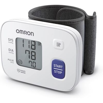 Omron Rs1 Automatic Wrist Blood Pressure Monitor For Home Use Or On The Go - Cl Omron Rs1 Automatic Wrist Blood Pressure Monitor For Home Use Or On The Go - Cl