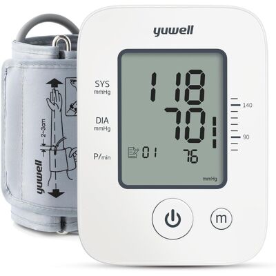 Yuwell Blood Pressure Monitor, Extra Large Upper Arm Cuff, Digital Blood Pressu Yuwell Blood Pressure Monitor, Extra Large Upper Arm Cuff, Digital Blood Pressu