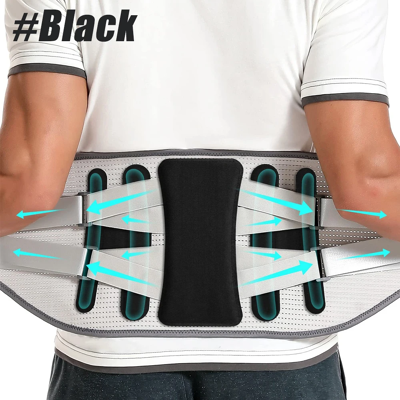 Does Not Apply 1pc Back Brace With 8 Support Belts For Lower Back Pain Relief, Back Support Bel Does Not Apply 1pc Back Brace With 8 Support Belts For Lower Back Pain Relief, Back Support Bel