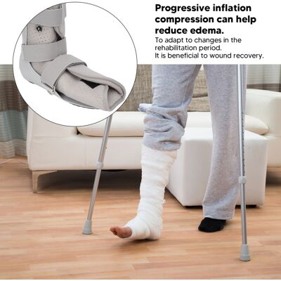 Unbrand Ankle Brace Adjustable Pressure Breathable Ankle Support Walking Boot For Unbrand Ankle Brace Adjustable Pressure Breathable Ankle Support Walking Boot For