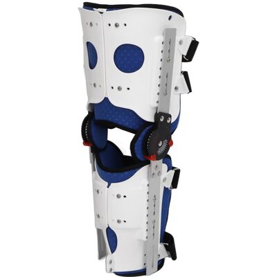 Unbrand Hinged Knee Brace Universal Adjustable Knee Orthosis Support Joint Stabilize Hen Unbrand Hinged Knee Brace Universal Adjustable Knee Orthosis Support Joint Stabilize Hen
