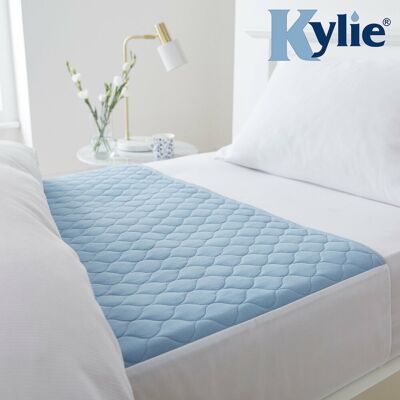 Comfortcare-Kylie Kylie3 Blue Reusable Waterproof Mattress Protector Set - Mattress Protector Comfortcare-Kylie Kylie3 Blue Reusable Waterproof Mattress Protector Set - Mattress Protector