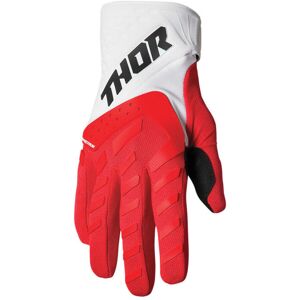 Gloves Motorcycle Cross Quad Thor Mx Spectrum Red / White Size S- 3330-6838 Gloves Motorcycle Cross Quad Thor Mx Spectrum Red / White Size S- 3330-6838