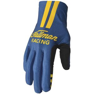Gloves Motorcycle Cross Quad Thor Hallman Mainstay Blue Yellow Size S - 3330-73 Gloves Motorcycle Cross Quad Thor Hallman Mainstay Blue Yellow Size S - 3330-73