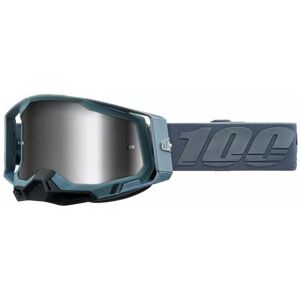 100% Mx Goggles Racecraft 2 Battleship Silver Mirror Mtb Motocross Quad Atv 100% Mx Goggles Racecraft 2 Battleship Silver Mirror Mtb Motocross Quad Atv