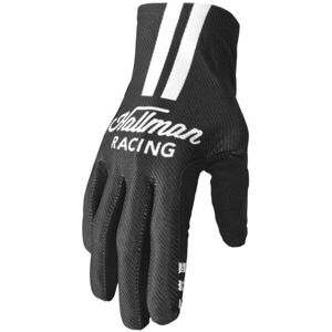 Gloves Motorcycle Cross Quad Thor Hallman Mainstay Black White Size Xl - 3330-7 Gloves Motorcycle Cross Quad Thor Hallman Mainstay Black White Size Xl - 3330-7
