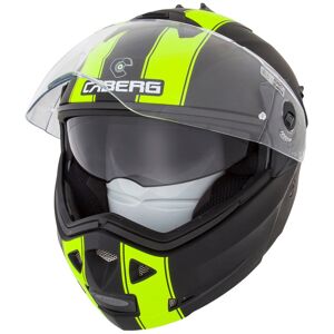 Caberg Duke 2 Legend Flip-Up Motorcycle Helmet Matt Black / Fluo Yellow - Xs Caberg Duke 2 Legend Flip-Up Motorcycle Helmet Matt Black / Fluo Yellow - Xs