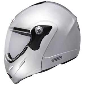 Caberg Rhyno Junior Plain Flip-Up Motorcycle Motorbike Helmet Silver - 3xs Caberg Rhyno Junior Plain Flip-Up Motorcycle Motorbike Helmet Silver - 3xs