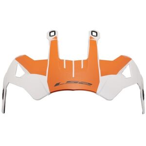 Ls2 Mx702 Motorbike Motorcycle Helmet Peak Namib White / Orange Ls2 Mx702 Motorbike Motorcycle Helmet Peak Namib White / Orange