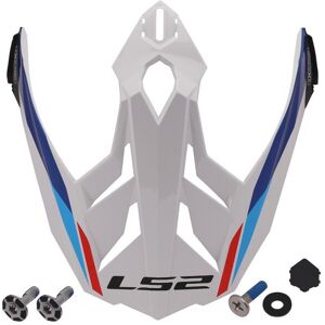 Ls2 Mx701 Frontier Ii Motorbike Motorcycle Helmet Peak White / Blue Ls2 Mx701 Frontier Ii Motorbike Motorcycle Helmet Peak White / Blue