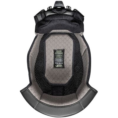 X-Lite X-903/Ultra/X-552 Helmet Inner Lining - Black Grey X-Lite X-903/Ultra/X-552 Helmet Inner Lining - Black Grey