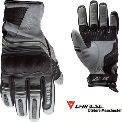 Rst Adventure-X Motorcycle Gloves - Grey - CE Level 1 Protection Rst Adventure-X Motorcycle Gloves - Grey - CE Level 1 Protection
