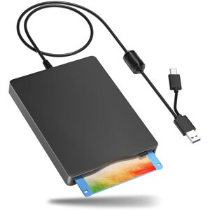 Sodial 3x(Floppy Disk Reader, 3.5 Inch External Floppy Disk Drive With Usb Type-C,4532 Sodial 3x(Floppy Disk Reader, 3.5 Inch External Floppy Disk Drive With Usb Type-C,4532