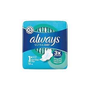 Always Ultra Day Sanitary Pads With Wings Size 1 Packet X13 Pads (Pk 16) Z Always Ultra Day Sanitary Pads With Wings Size 1 Packet X13 Pads (Pk 16) Z