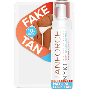 Nyk1 Tanforce Fake Tan Mousse For Natural Self Tan (250ml) Self Tanning Lotion For Sm Nyk1 Tanforce Fake Tan Mousse For Natural Self Tan (250ml) Self Tanning Lotion For Sm