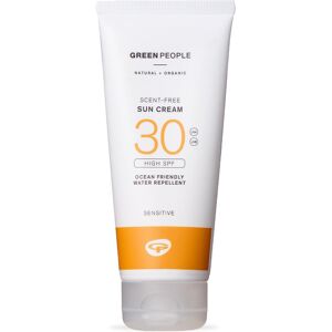 Green People Scent Free Sun Cream Spf30 - Natural Sunscreen For Face & Body - Su Green People Scent Free Sun Cream Spf30 - Natural Sunscreen For Face & Body - Su